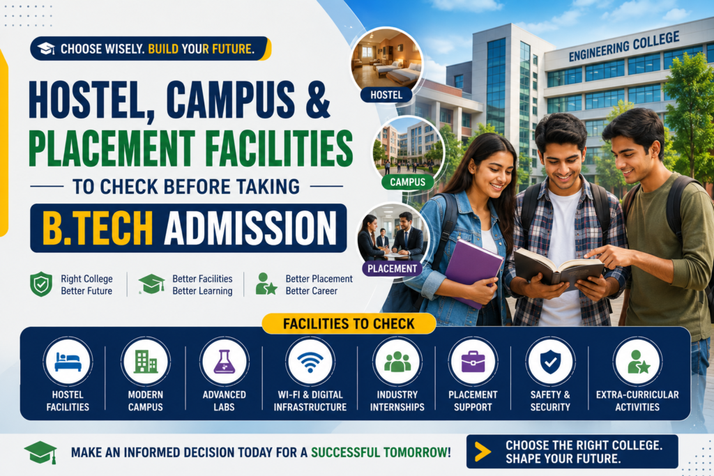 hostel & campus facility