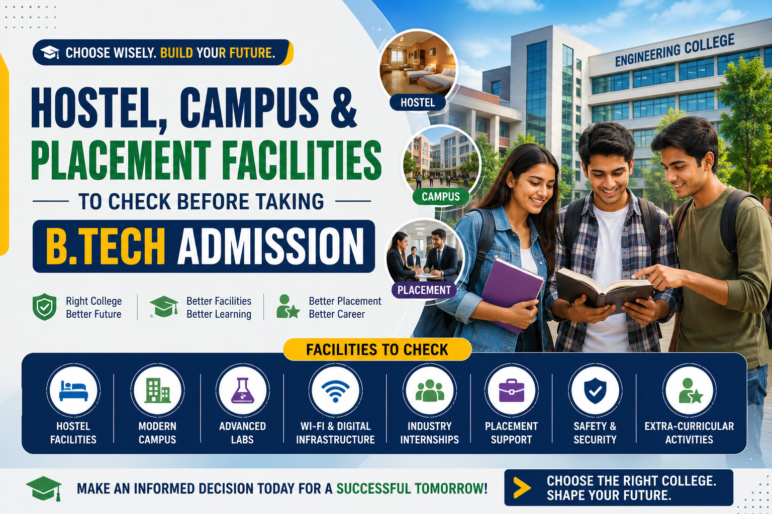 hostel & campus facility
