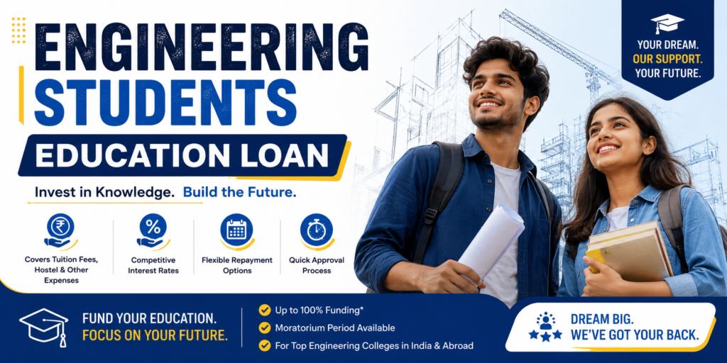 education loan for engineering students
