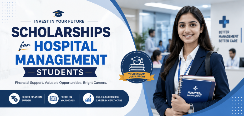 scholarship for hospital management course