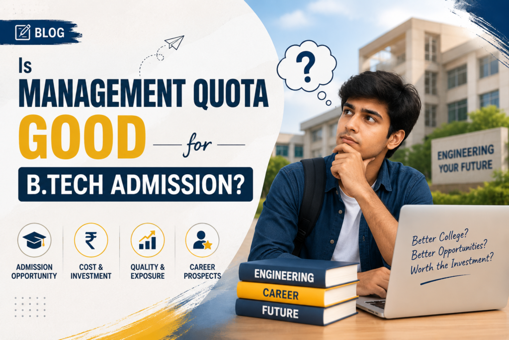 Is Management Quota Good for B.Tech Admission